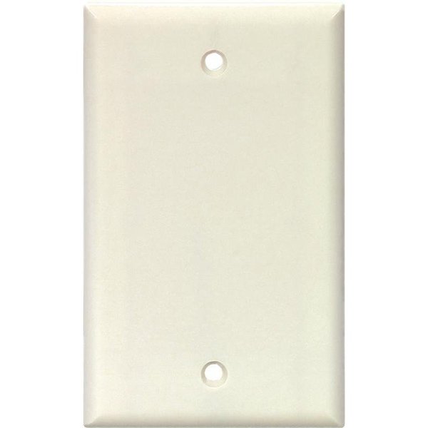 Arrow Hart 2129 Wallplate, 495 in L, 234 in W, 008 in Thick, 1 Gang, Polycarbonate, White 2129W-BOX